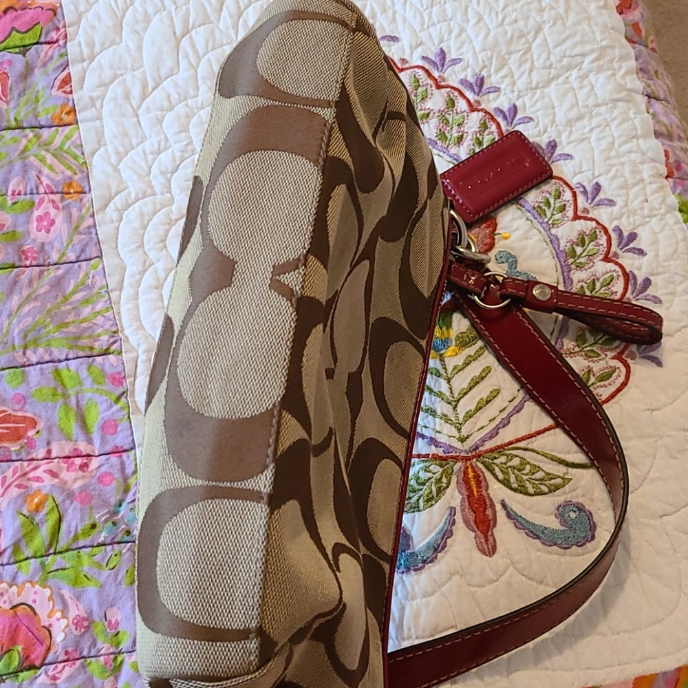 Coach Signature Print handbag - Picture 7 of 7